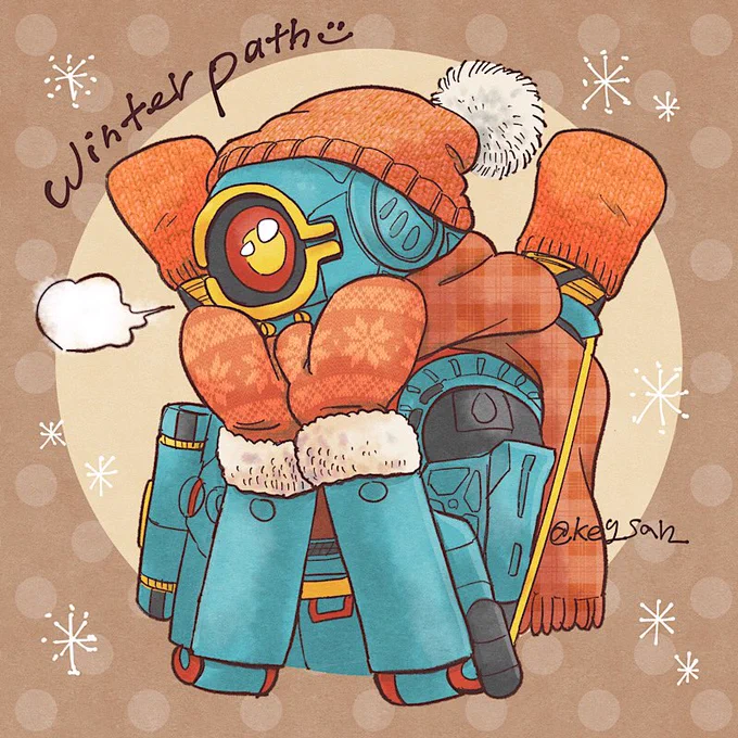 冬のパスちゃんと冬のレヴパス❄️ 