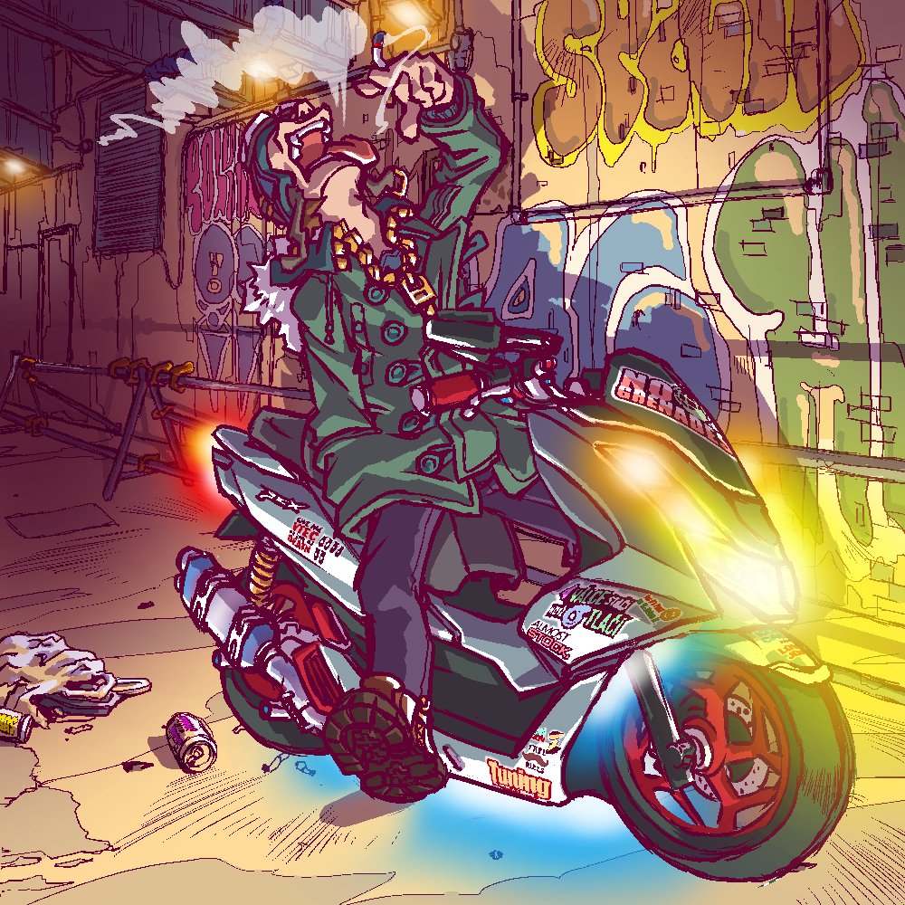 猫助 代表的とも呼べる あのスクーター 絵 イラスト Illustrater バイク Bike スクーター Scooter Honda Pcx Notラグジュアリー感 T Co Inpdegkngm Twitter