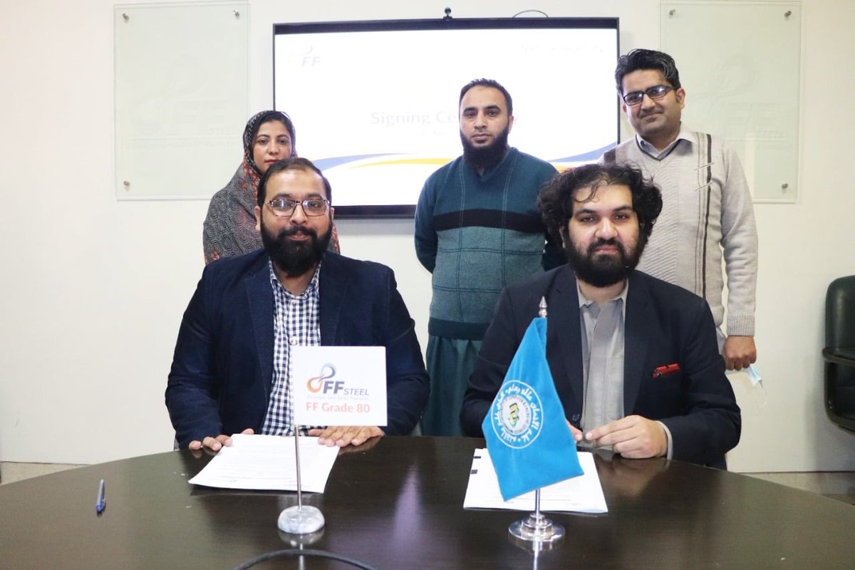 fastpwrofficial's tweet photo. A memorandum of understanding (MoU) was signed today between @ffsteelofficial and FAST National University of Computer & Emerging Sciences, Peshawar Campus to promote the industry-academia linkage.
#DefiningFuture #PWRPartnerships https://t.co/SHUPeAC8nX