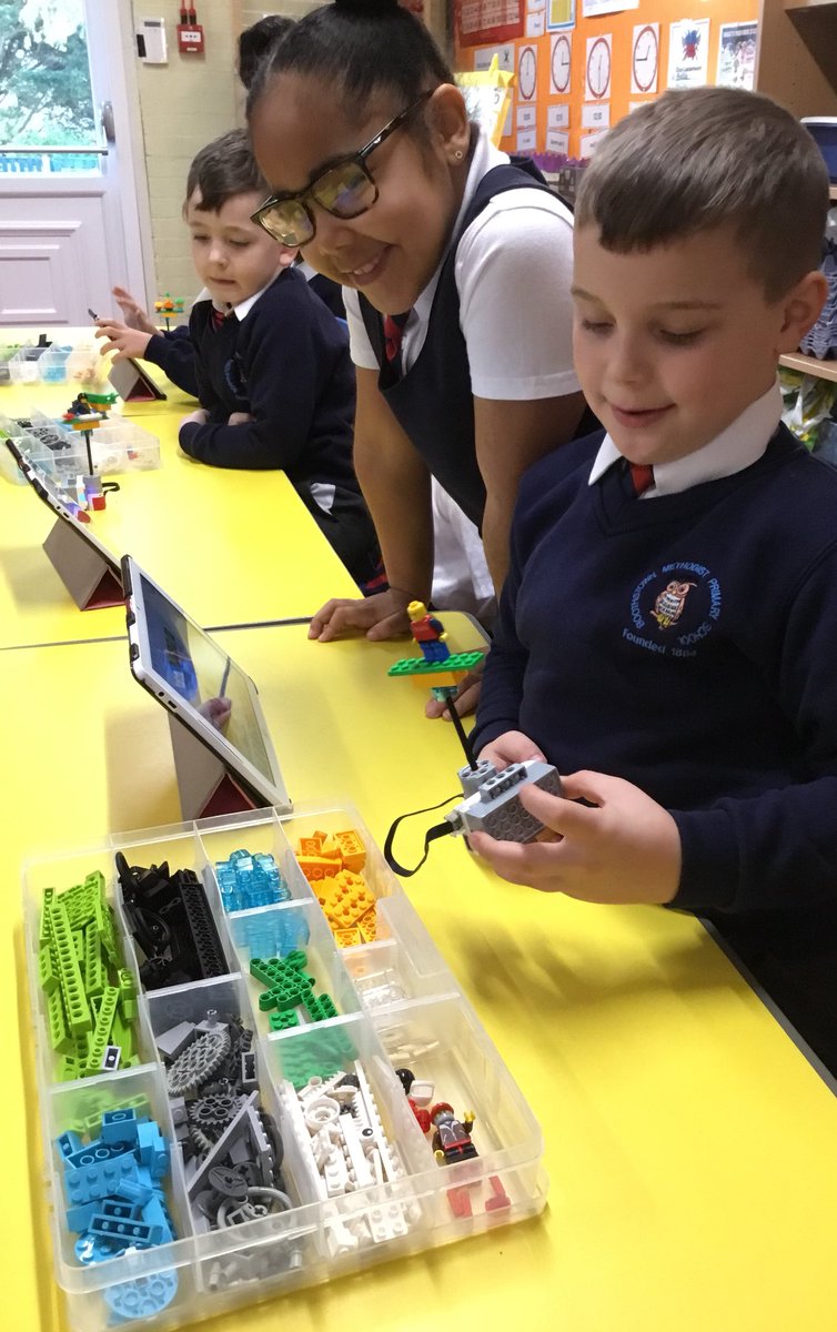 We have loved learning to program the Lego we have built #juniorstem