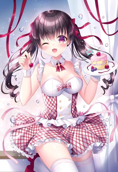 比較的最近の絵🐰
#いいツインテールの日 