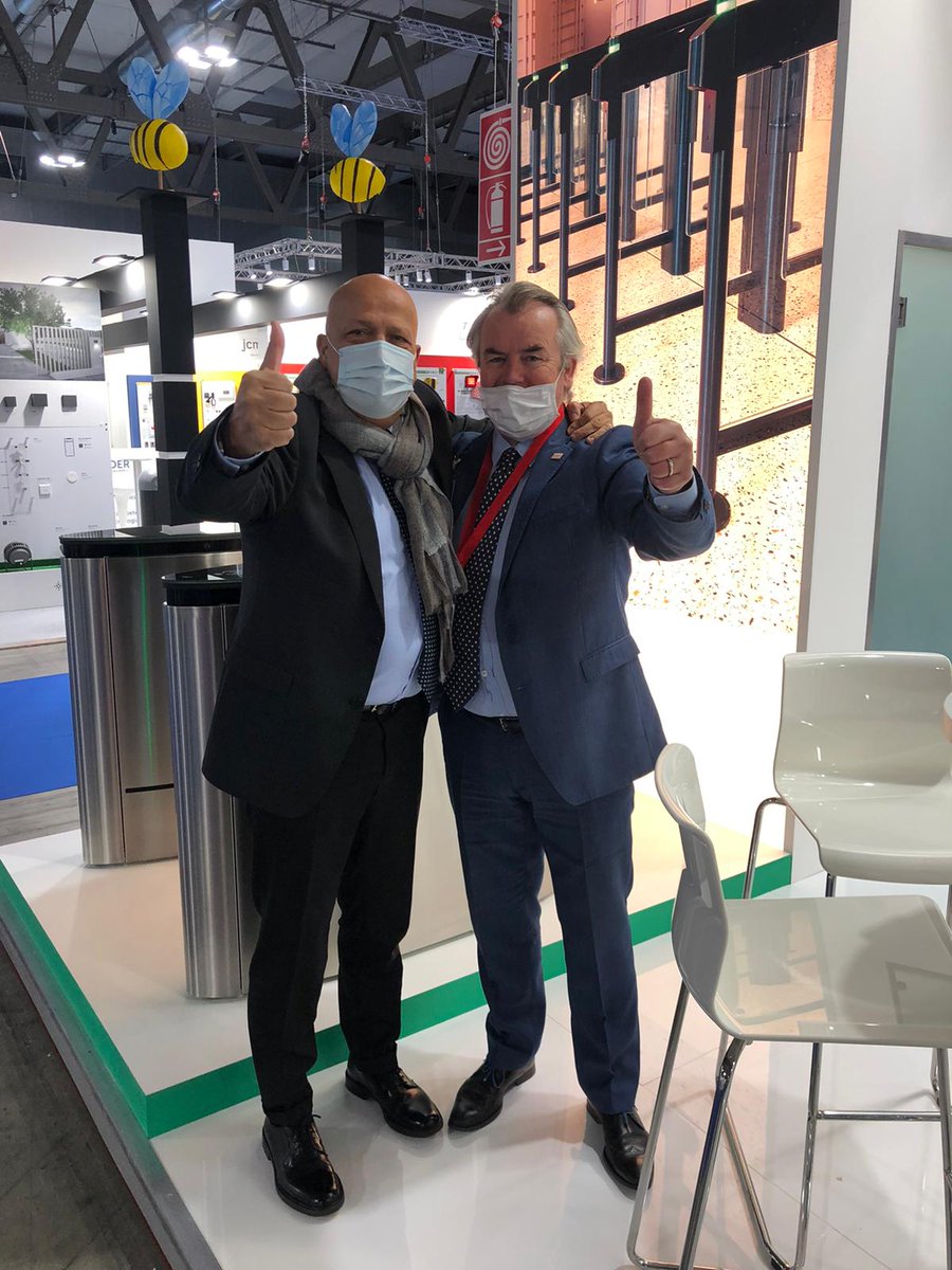AutomaticSystem's tweet photo. @AutomaticSystem and his partner in Italy
@Laserline are attending @SICUREZZA2021. Visit stand D 22 and ask for a product demo.
#security #safety #exhibition #italy #accesscontrol #barriers #speedgates #newsmartlane https://t.co/aHNrT7h23w