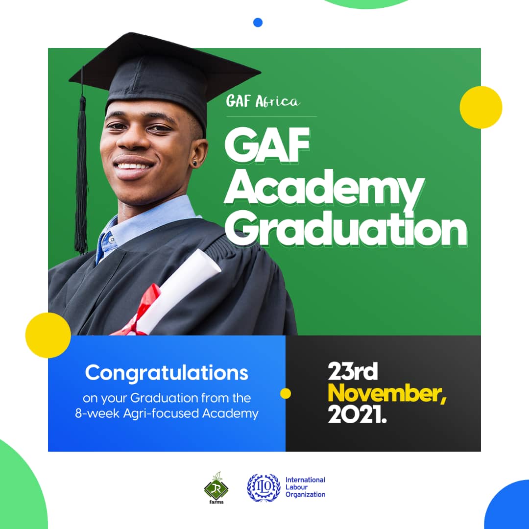 GAFAfrica's tweet photo. Have a wonderful week of graduation! Our agripreneurs will be graduating tomorrow🥳. Congratulations to everyone who made it through our academy's 8-week journey. We'll keep climbing higher, wish you well is better than wish you luck.
#GAFgraduation #GAFAcademyGrad https://t.co/jgM1XnN1VK
