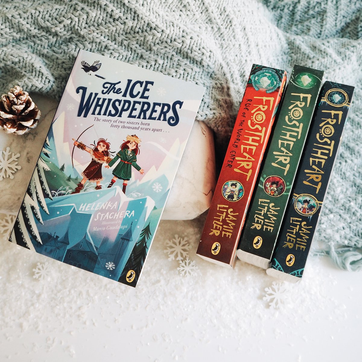 PuffinBooks's tweet photo. WIN a wintery book bundle!❄️

To be in with a chance of winning a copy of THE ICE WHISPERERS, the entire FROSTHEART series, AND a £50 Next voucher - let us know in the comments where Bela from The Ice Whisperers is sent to live with her uncle?

T&amp;Cs: https://t.co/yxsGhGHdSB https://t.co/Y9MCyTItpH