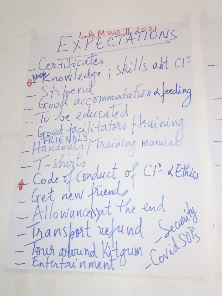 anociate1's tweet photo. Participants point out expectations of the training during the community interpreters training in Kitgum @NLinUganda @refugeelawproj @AbaleAndrew @okot_peterson @JoanAnena2 https://t.co/OBb3HpR7Dz