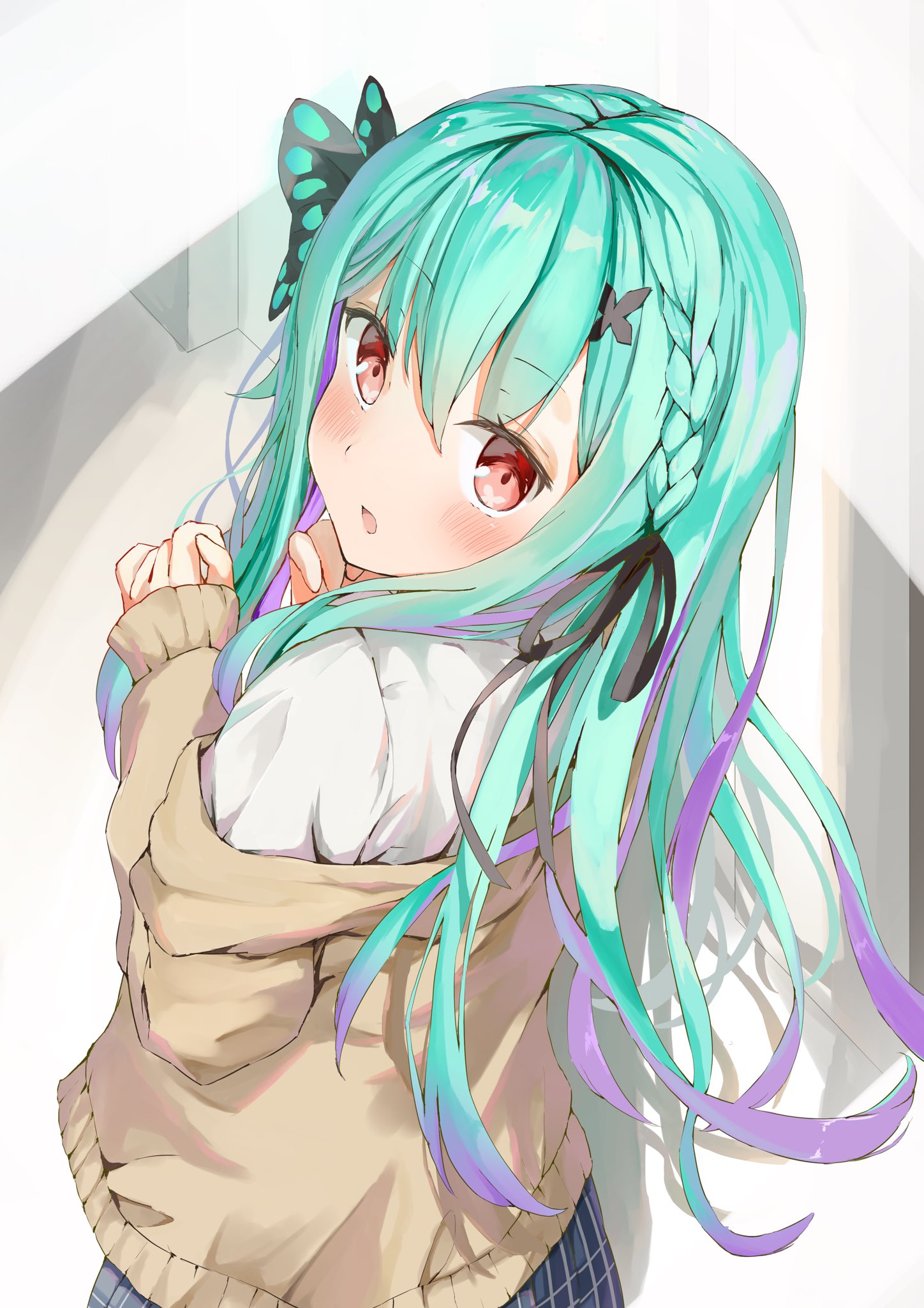 まっちゃ 潤羽るしあ新衣装 絵クロマンサー 声かけて振り向くるしあちゃん T Co Jhdksyrc3d Twitter