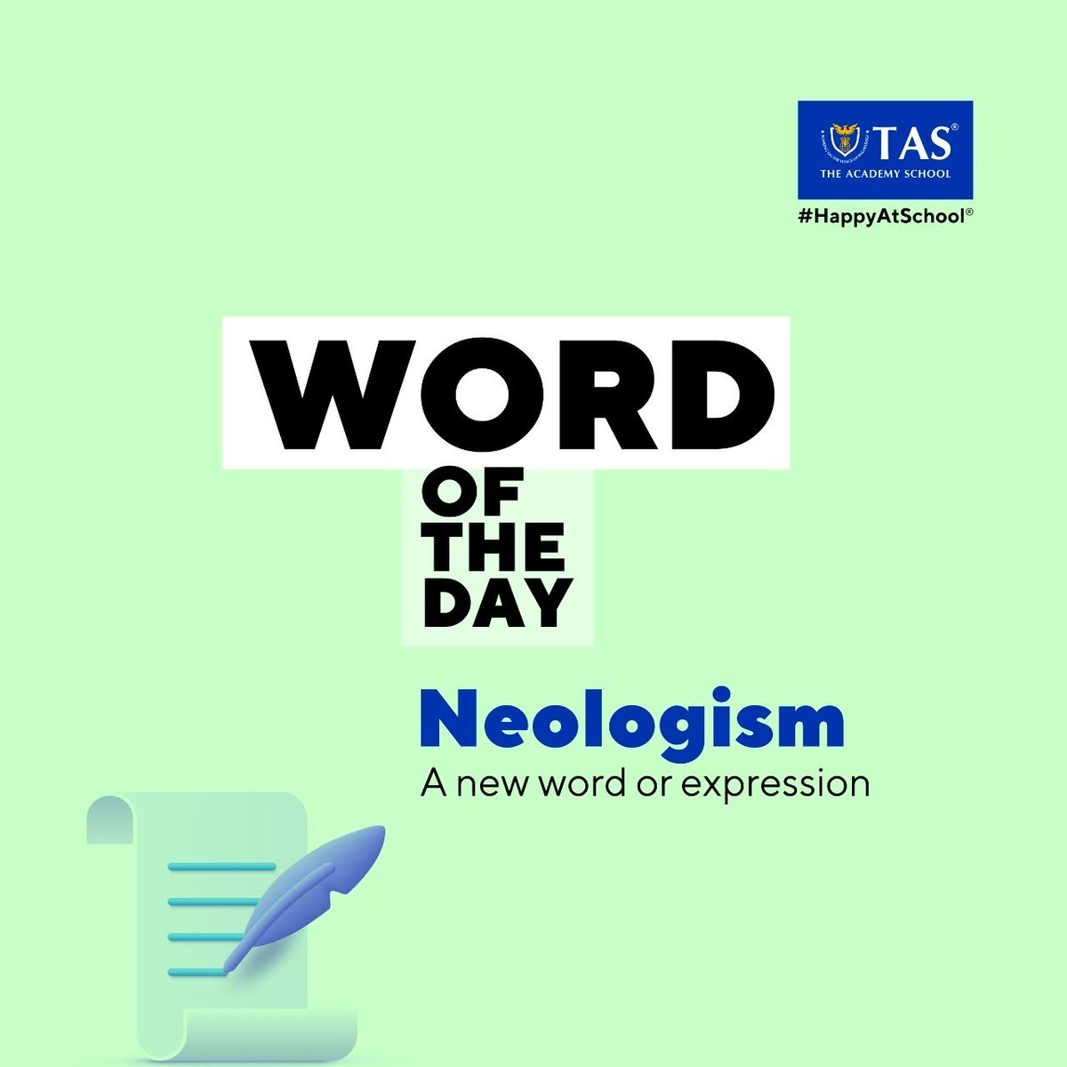 TASchoolIndia's tweet image. Time to learn a new word today! In short, time for Neologism!

#WordOfTheDay #NewWord #LearnWord #Neologism #TAS #TASPune #TASIndia #TheAcademySchool #HappyAtSchool #ICSESchool #BestSchoolPune 
#Pune #India
