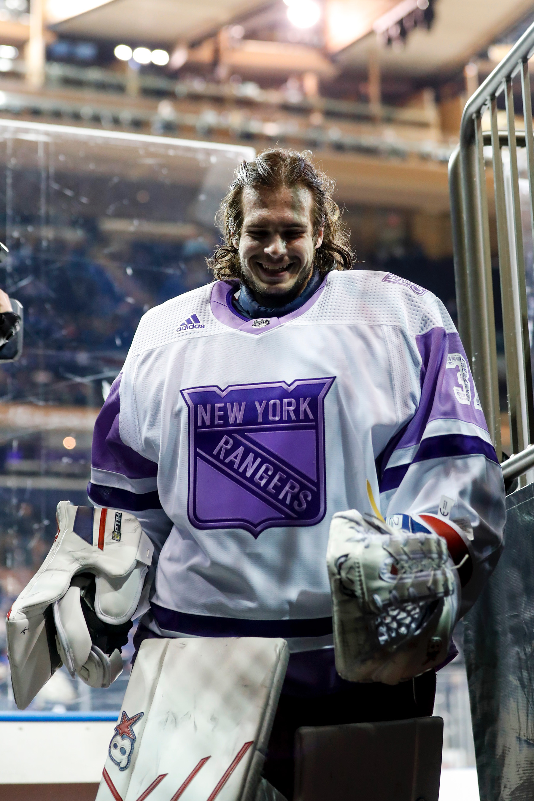 Hockey Fights Cancer Rangers Jersey