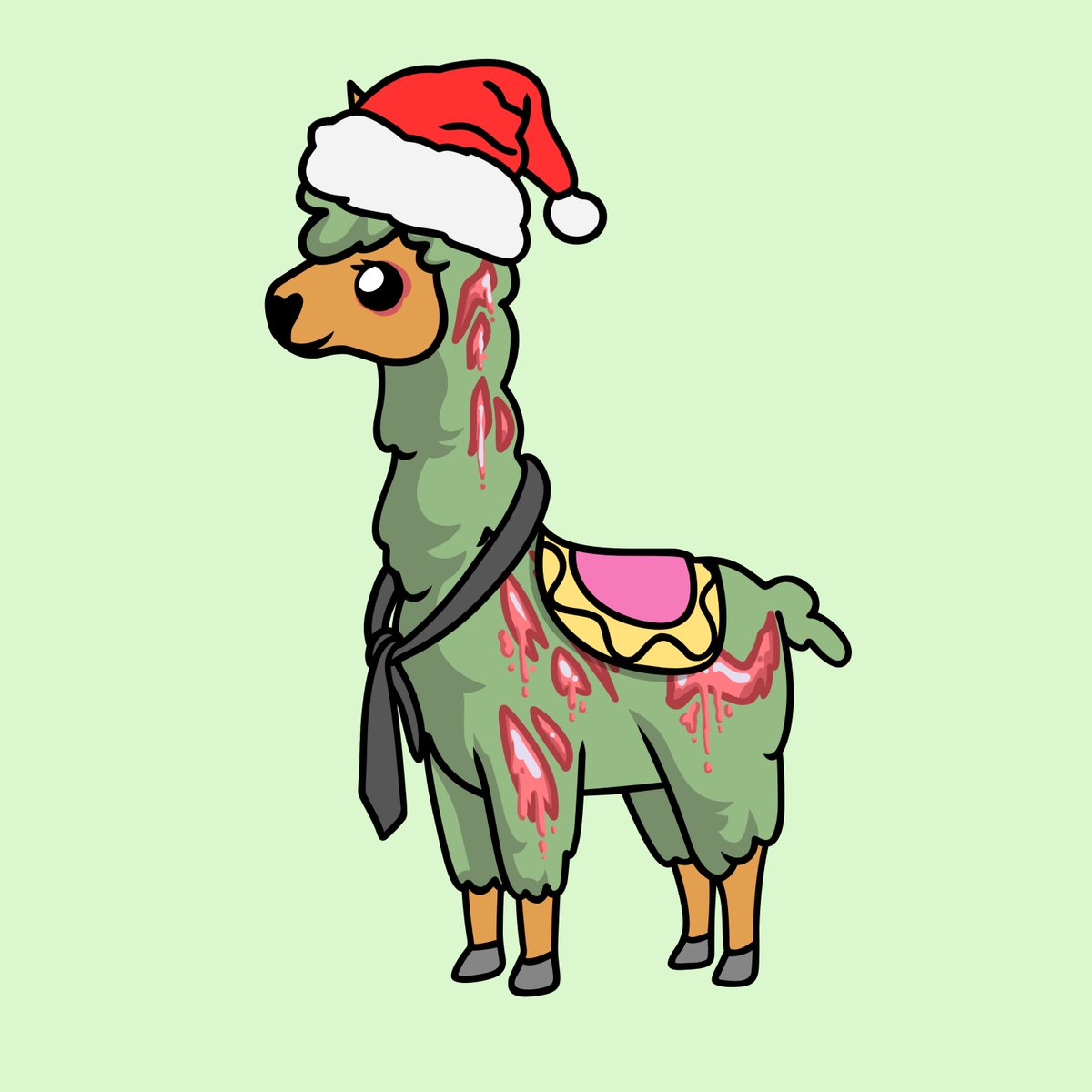 solpacas's tweet photo. Idk if it’s gn or gm anymore. Solpaca preview #8 feels like a zombie! Rawr!

#NFTs #NFTcollection #NFTProject #NFTpromotion #NFTArt #alpaca #solpacas 
#NFTCommunity #cryptoart #crypto #digitalart #NFTGaming https://t.co/Xko2Cw2kXA