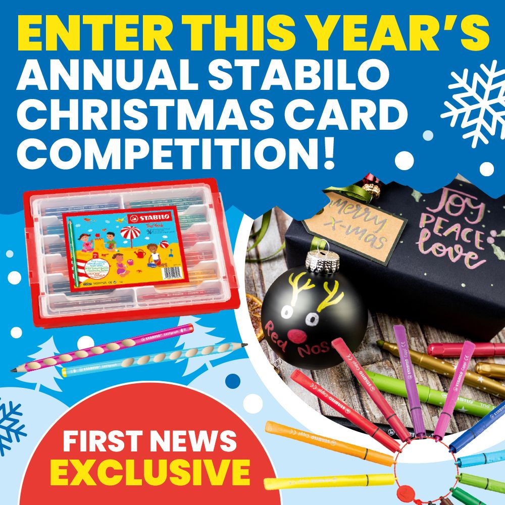 📣 FINAL CALL!! Don't miss out on this brilliant competition with our friends @STABILOUK. Get your class to design a Christmas card to share with friends and family & start spreading the festive spirit: bit.ly/3DJ918h ALL ENTRIES MUST BE RECEIVED TODAY