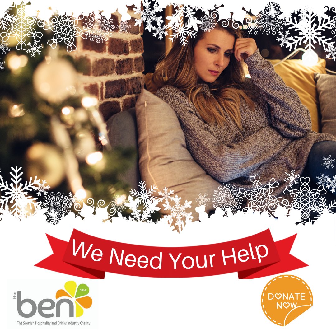 #christmas can be a tough time for many. #helpus raise vital funds to help the people of the #licensedtrade and #hospitality #industry in #scotand.