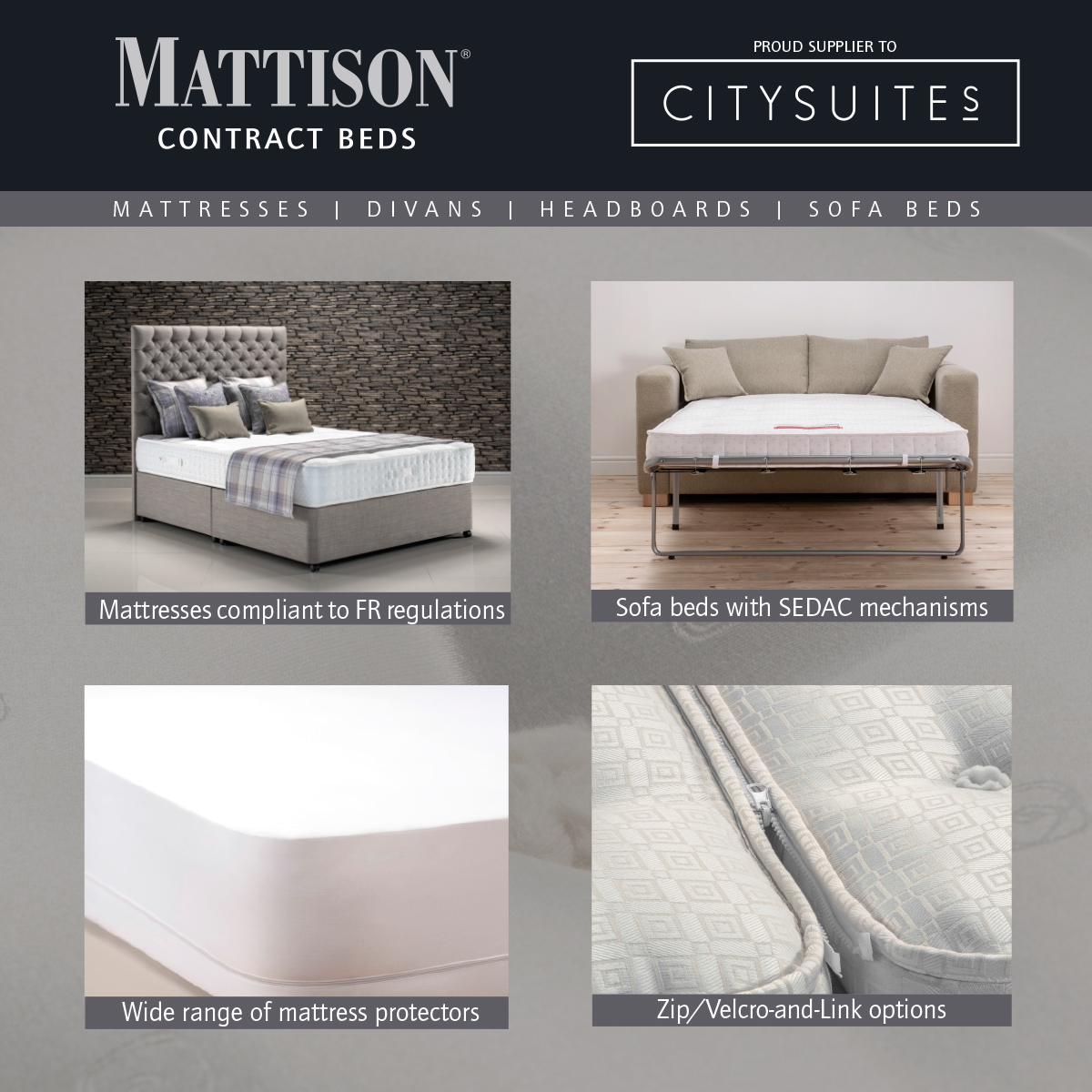 MattisonBeds's tweet photo. We're proud suppliers to the @citysuitesuk 2 development and have had coverage in the recent edition of Premier Hospitality magazine: https://t.co/4yBxFzos6g #hospitality #development #contractfurniture #interiordesign https://t.co/JSLmJ1fO5f