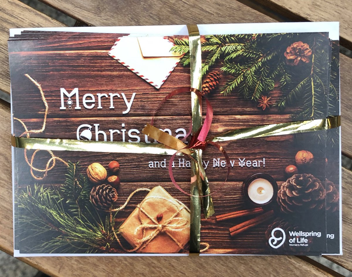 The last few packs of Christmas cards available on our website now! 8 cards for €10, free shipping within Ireland. Check them out here thewellspringoflife.ie/shop