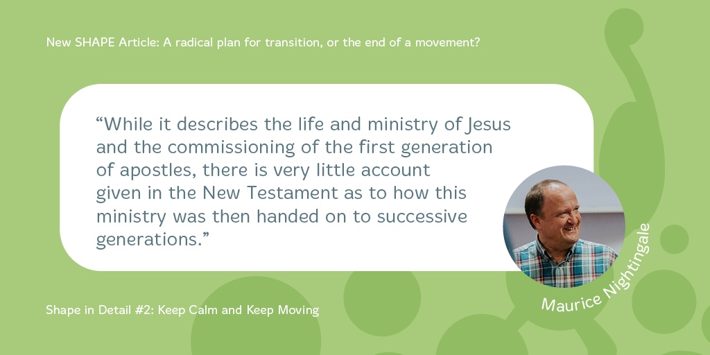 RMchurches's tweet photo. "...the conclusion was this: rather than hand the whole movement of churches to a single apostolic successor, a fresh generation of apostles should be commissioned and released."
https://t.co/yUgJQWTmdB
#RMshape @newfrontiers #churchgrowth #actschurch #NTchurch https://t.co/QIQm9NKbLt