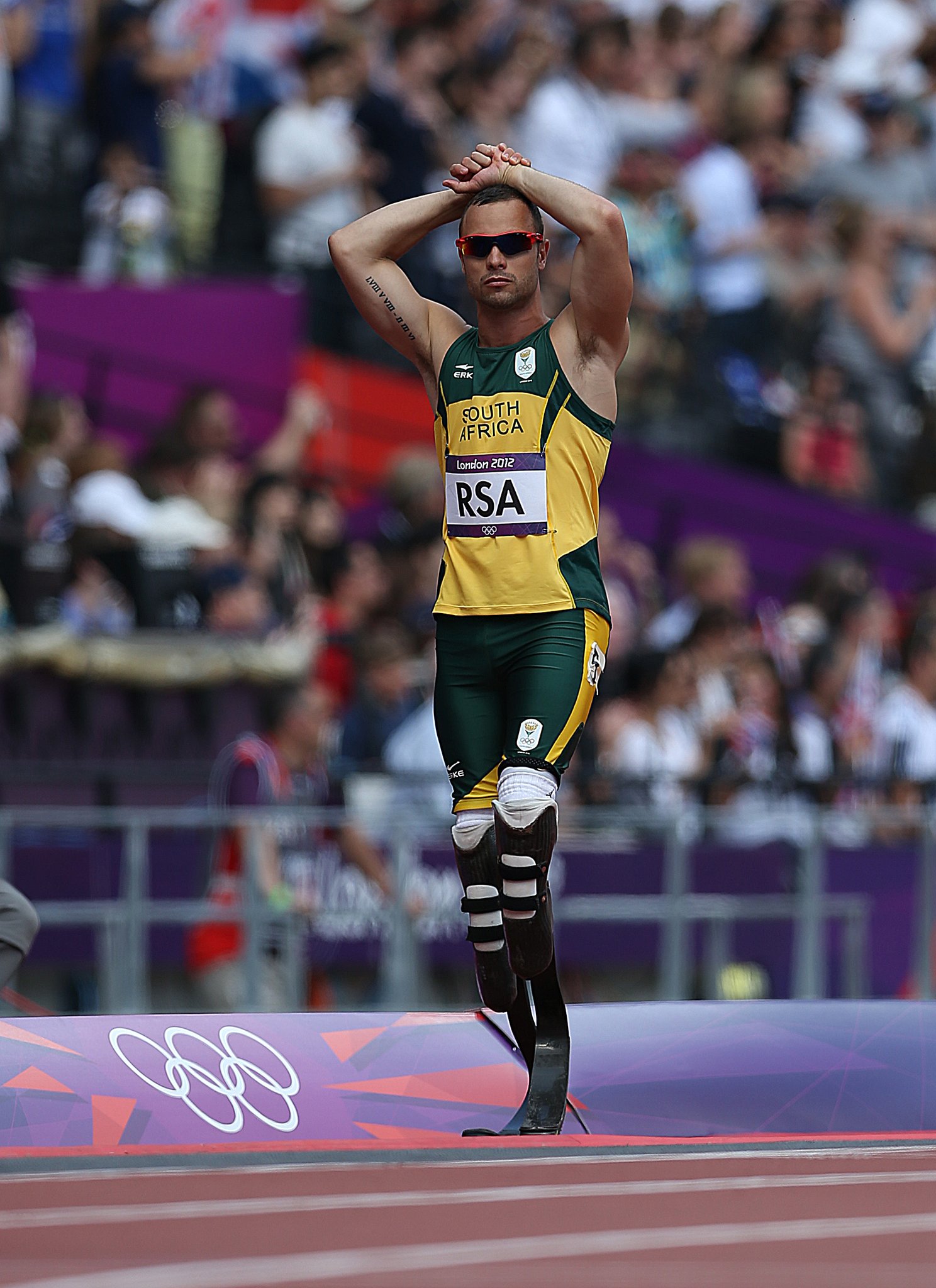Today Oscar Pistorius celebrates his 35th birthday. Happy birthday, Oscar! Photo:  Ian MacNicol (Getty images) 