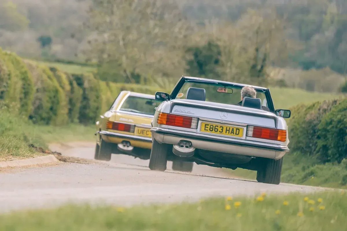 TheSLShop's tweet photo. Can you drive your R107 SL everyday? Yes.
We've outlined why aspiring and existing owners should feel confident using their R107 SL on a daily basis:
https://t.co/TeLSG8y6TX
#SLSHOP #R107 #DailyDriver #CarTwitter #ClassicMercedes #ClassicCars #FortheDrive https://t.co/FNWTB640ir