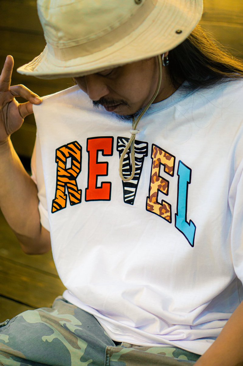 revelteesco's tweet photo. New Revel College Tee 2.0 with different style of design! 

“SAFARI” TEE
₽600.00 

How to Order? 
https://t.co/cmZ2P0rzoN

#revelteesco #putonlocal https://t.co/OIkc0uYY3A