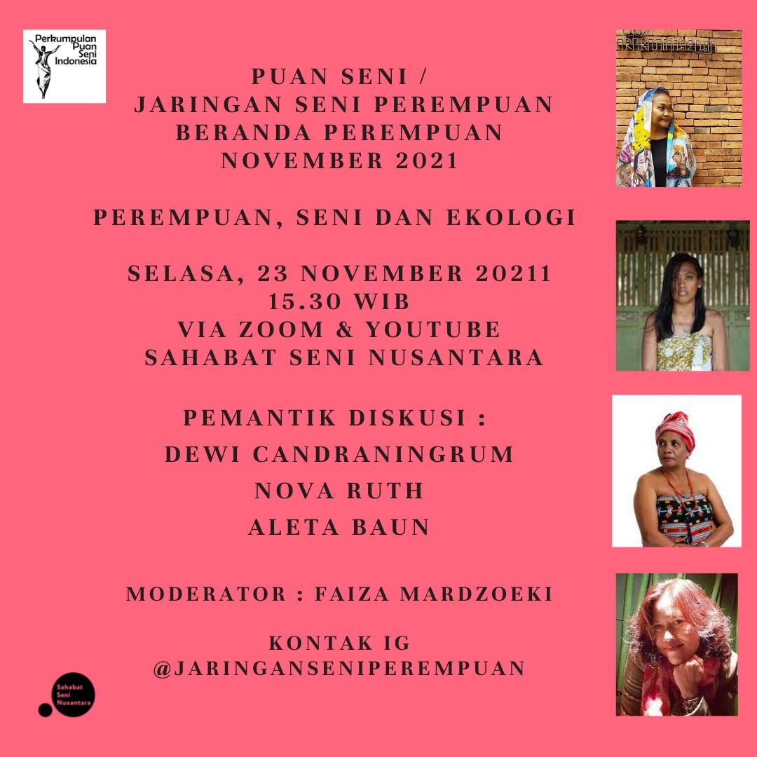 InstitutUngu's tweet photo. Women, Art and Ecology https://t.co/STiHZG4fAc