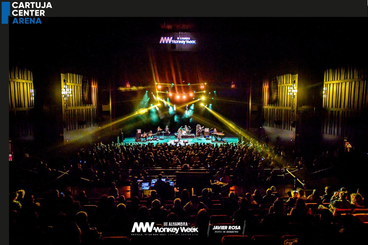 CartujaCenter's tweet photo. ¡Pedazo de Alhambra @Monkeyweek nos hemos pegado en @CartujaCenter! ¡Qué fantasía!✨ Bailando, cantando, saltando, vibrando, bebiendo, disfrutando al máximo cada rincón, ¡nos ha dejado loquísimos! 🤟
📷 Fotos del gran @javierphotorosa🧡
#AlhambraMonkeyWeek #CartujaCenter #Sevilla https://t.co/THl4uG9Rkl