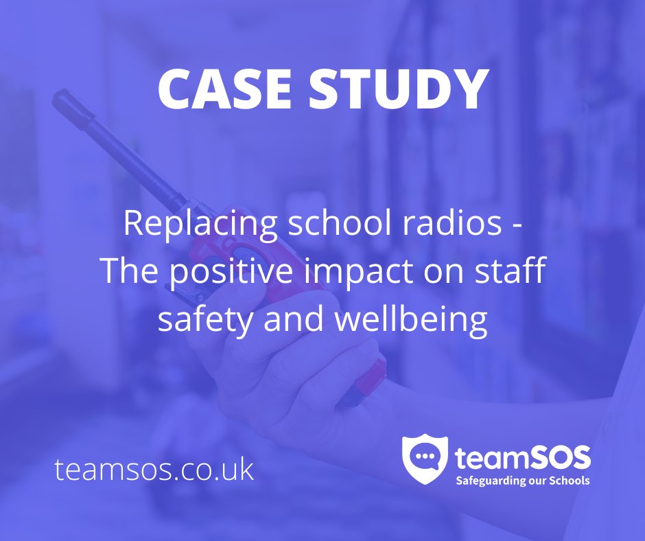 Find out how Heron Way Primary School revolutionised their incident management processes, sped up their response times and improved staff safety and wellbeing using teamSOS tsos.at/qqNa9MQebK
#staffsafety #staffwellbeing #staffretention #SBLtwitter #SBMtwitter