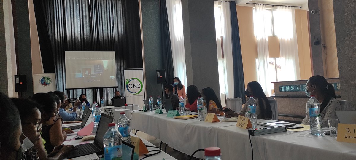 Participating on training and exchange workshop on the use of the Bioland tool for informations on the Convention on Biological Diversity with @TeamKMCC <a href="/MadagascarONE/">ONE Madagascar</a>