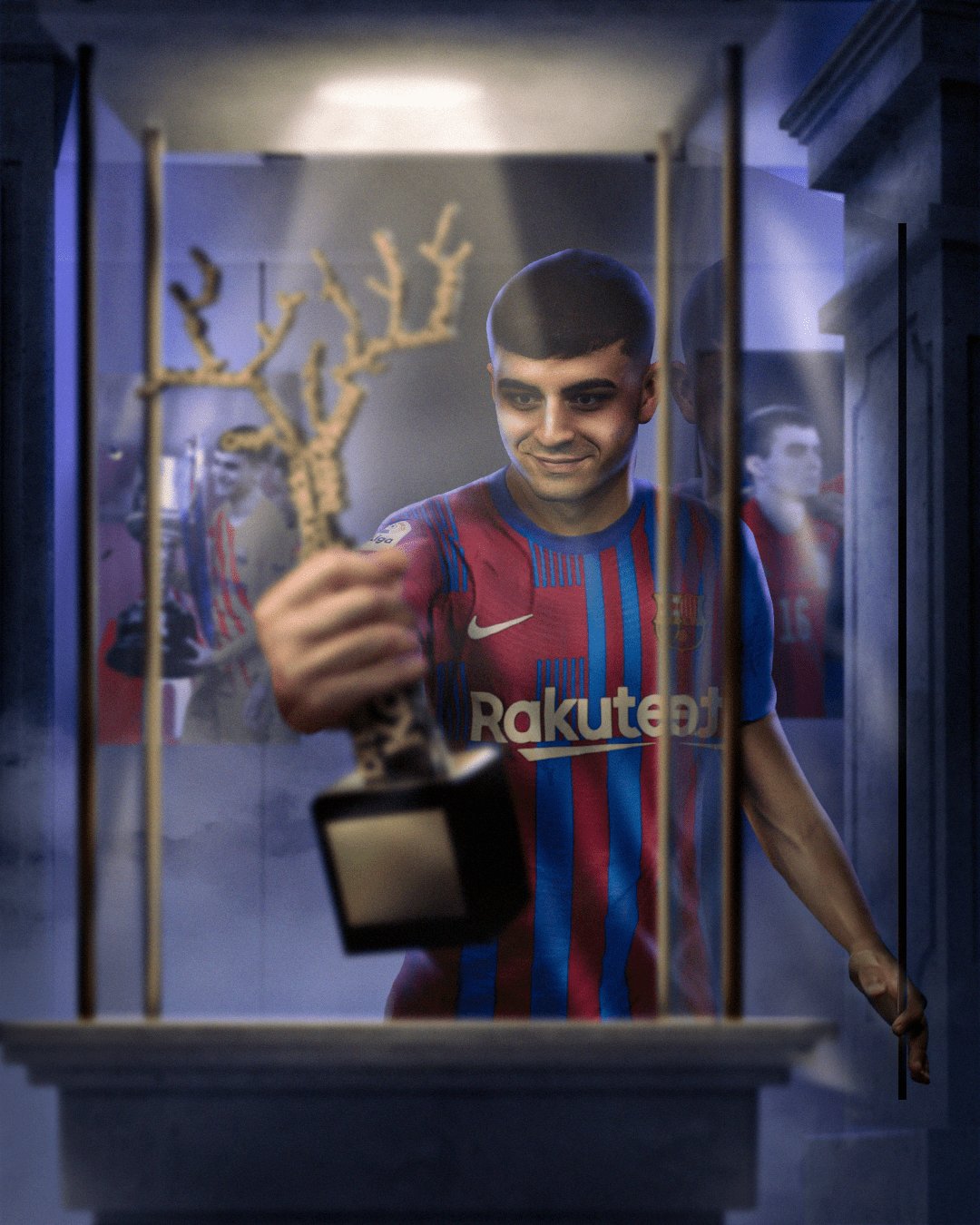ᗷᒪᗩᑌgᖇᗩᑎᗩ After Mbappe In 17 De Ligt In 18 Joao Felix In 19 Haaland In Pedri Has Been Crowned The Best European Talent Of 21 And Wins The Golden