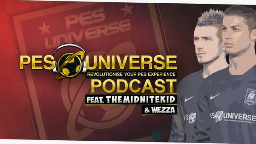 PesUniverse's tweet photo. The podcast returns tonight! 

Featuring @MarlonAnthonyYT and the return of @WezzaFC! It’s been a while but we discuss the delay to 2022, the update patch and our experience since launch with eFootball https://t.co/3ENtxHCt00