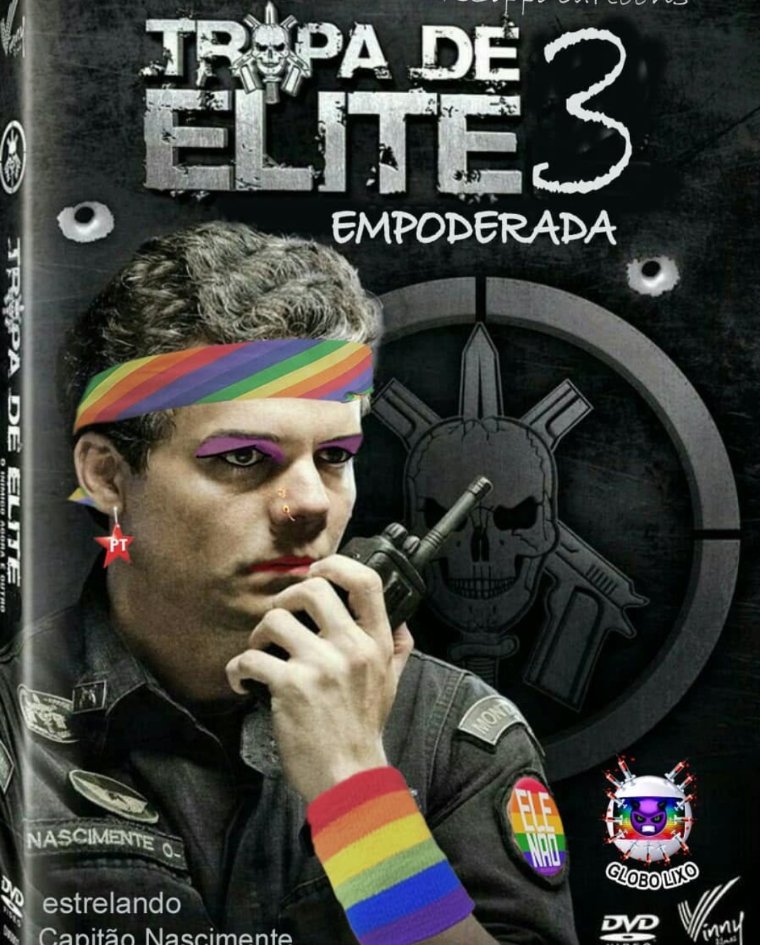 LuckyDuckyBr's tweet image. Cap. Nascimento repaginado para a 3a Temporada de Tropa de Elite.
#NaoJulgo kkkk