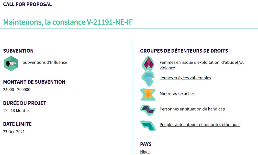 voicetweetz's tweet photo. Demain 23 nov 2021, Voice au Niger vous invite à une session d'info en ligne pour guider les organisations intéressées à postuler aux subventions d'autonomisation et d'influence. 1/2

#SessiondInfo https://t.co/u0tt4Zht5K