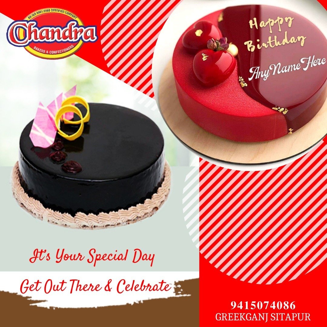 IT'S YOUR SPECIAL DAY GET OUT THERE & CELEBRATE . . Chandra Bakers Contact 9415074086 Add- G