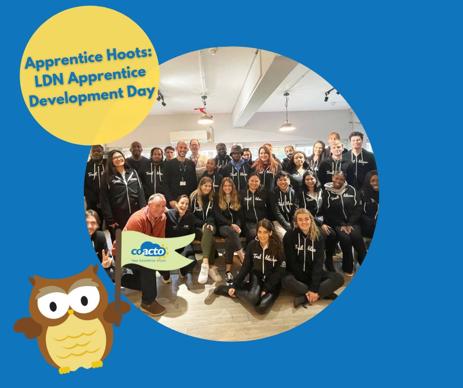 consultcoacto's tweet image. @LDNApprentices hosted a development day in London where #apprentices were invited to learn more about @SalesforceUK and in particular how to use #dynamicforms.
Read all about it ➡️ bit.ly/3cz7Qwf