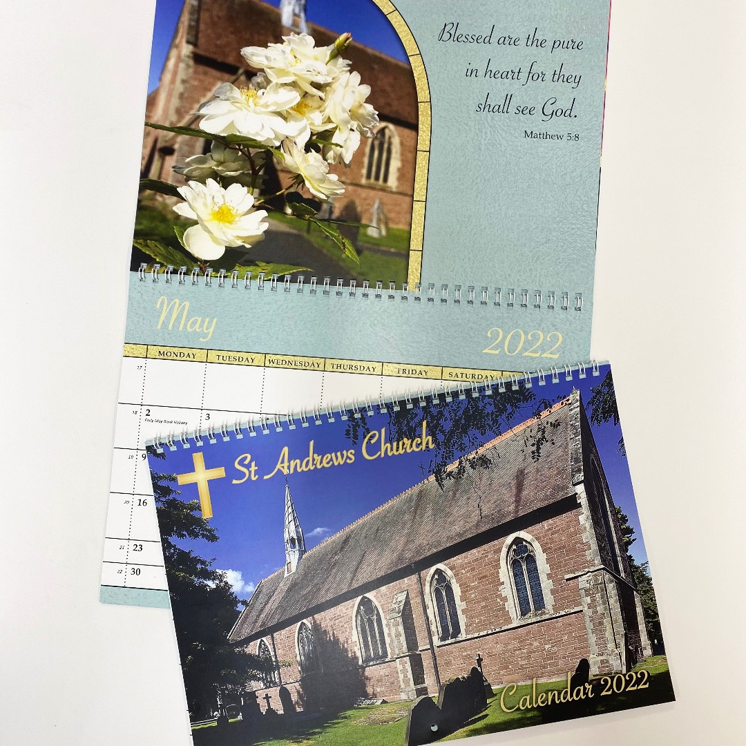 ayp_print's tweet photo. We recently designed and printed this lovely 2022 Calendar for St Andrews Church, Church Aston.
Contact us for your bespoke calendars.
#calendars #2022calendar #calendardesign #calendarprint #calendarproduction https://t.co/6sPxFsUHLJ