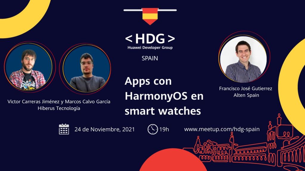 Hiberus's tweet image. 🗓️ SAVE THE DATE! El 24N, Victor Carreras y Marcos Calvo de Hiberus Mobile participan en  el meetup de HUAWEI Developer Groups (HDG) ⚡️ "Apps con HarmonyOS para Smartwatches". 

Hablarán sobre el desarrollo de nuestra app para LOS40.

Inscríbete 👉 ow.ly/RzJR50GT3ba