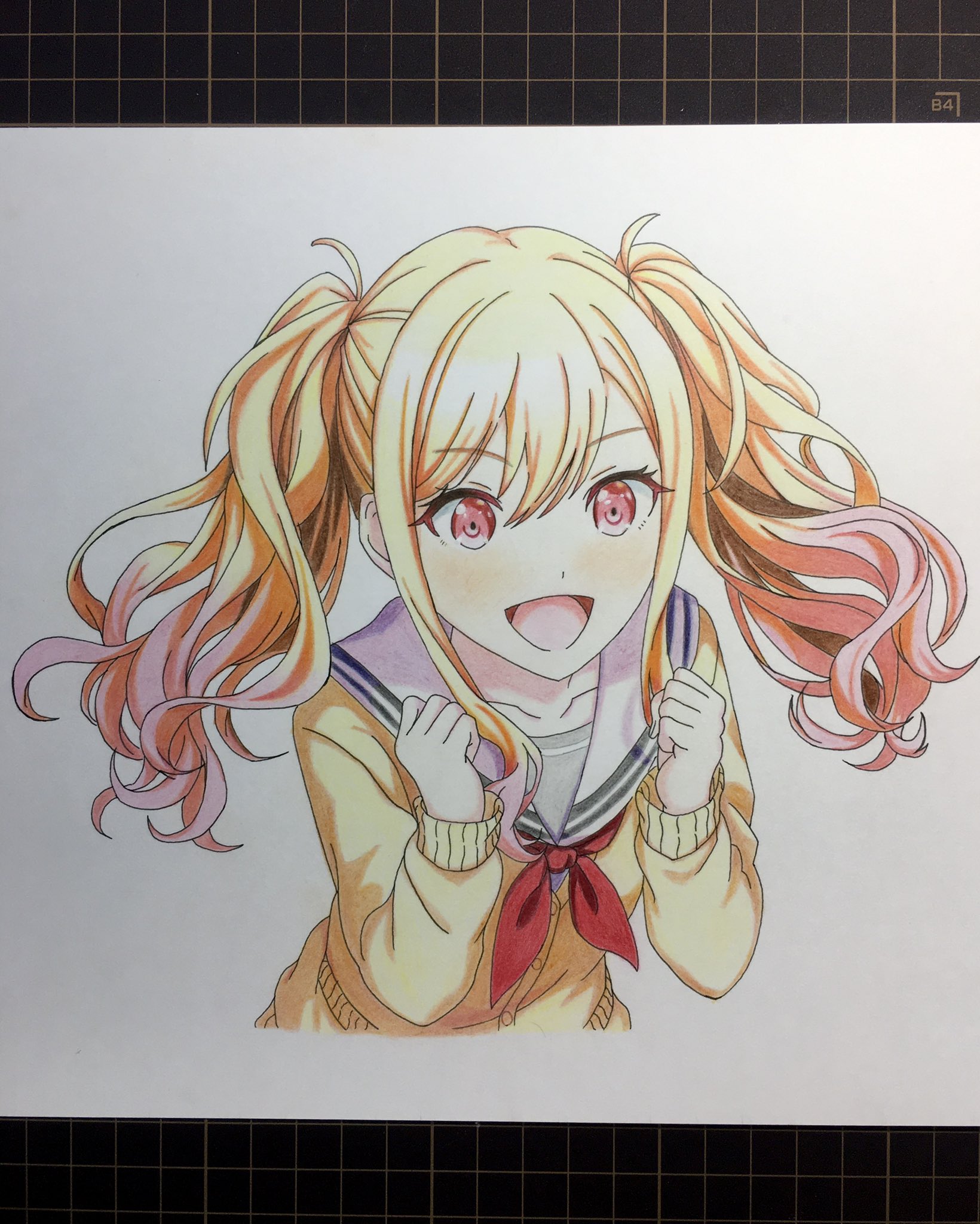 プロセカ　天満咲希　33B ミニ色紙 2025年最新】天馬咲希 色紙の人気アイテム - メルカリ