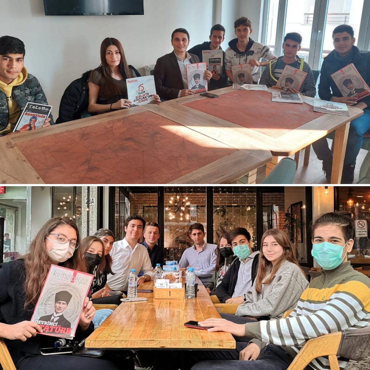 Tatilde değiliz, Atamızın izindeyiz! 

Türkiye Liseliler Birliği olarak okullarımızın 1 haftalık tatilini, mücadelemizi büyüterek değerlendirdik. 

7 Günde 16 Merkezde gerçekleştirdiğimiz Atatürkçü Liseliler Buluşuyor etkinlikleriyle çok sayıda yeni arkadaşla tanıştık.