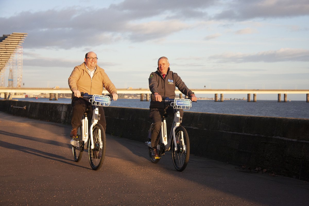 rideondundee's tweet photo. 2/2 We'd like to say a massive thank you to our users, service sponsors & partner organisations for their support Here's to another year of #zeroemissionmobility & #activetravel! @VisitScotland @DundeeCouncil #embarkdundee #rideondundee #dundee #dundeecity #cityofdiscovery https://t.co/kVjKJWzlSN