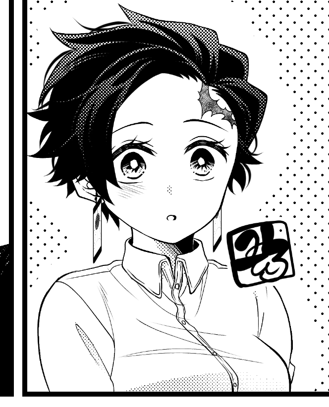 たんじろちゃん♀をかわいく描きたい 