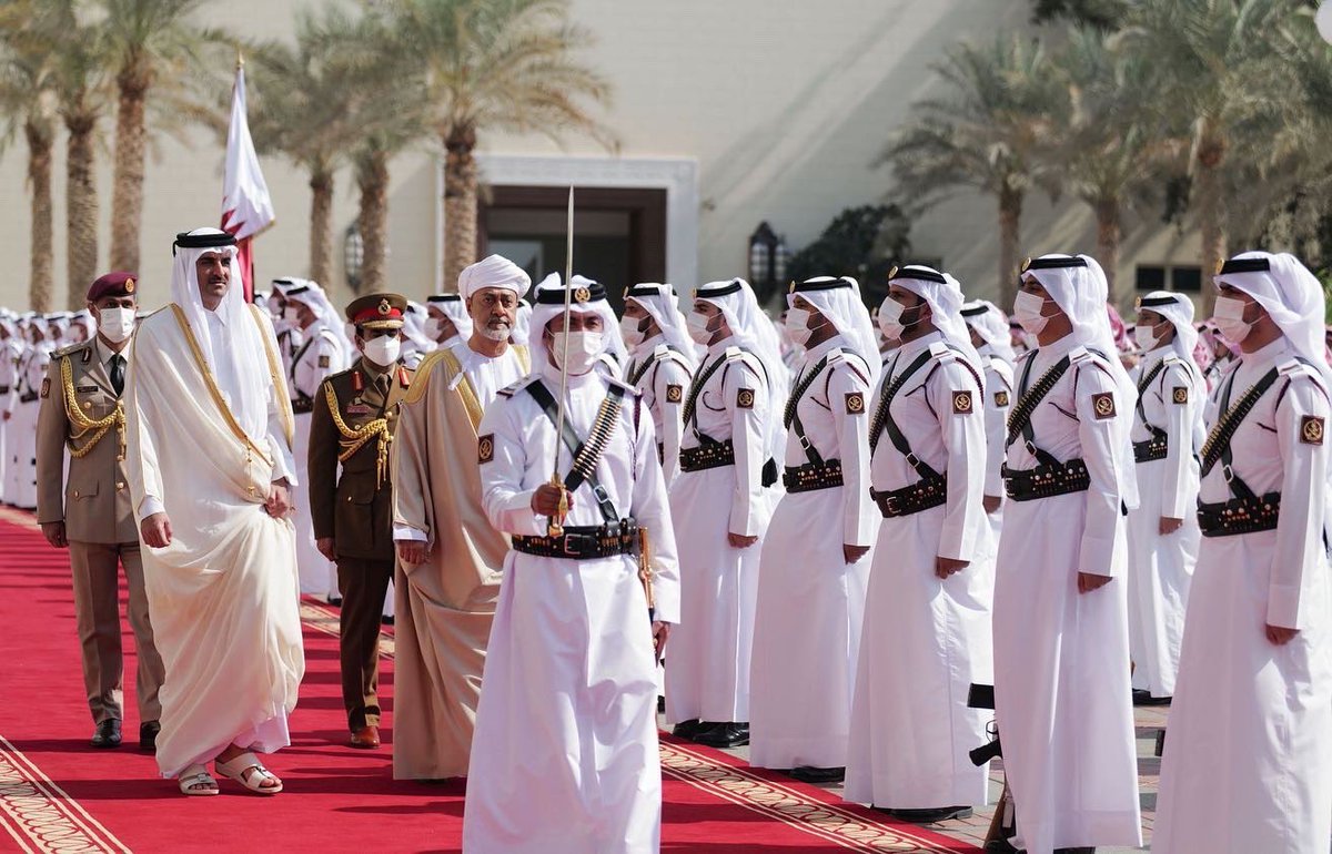 kalthani's tweet image. #قطر_ترحب_بالسلطان_هيثم