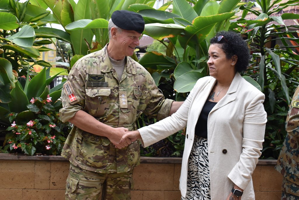 The management of the Eastern Africa Standby Force held a breakfast meeting with the Chairperson of the Friends of EASF (FoEASF) Colonel Joern Rasmussen in Karen, Nairobi, on 22nd November 2021.

Read more on the website at: easfcom.org/index.php/en/h…