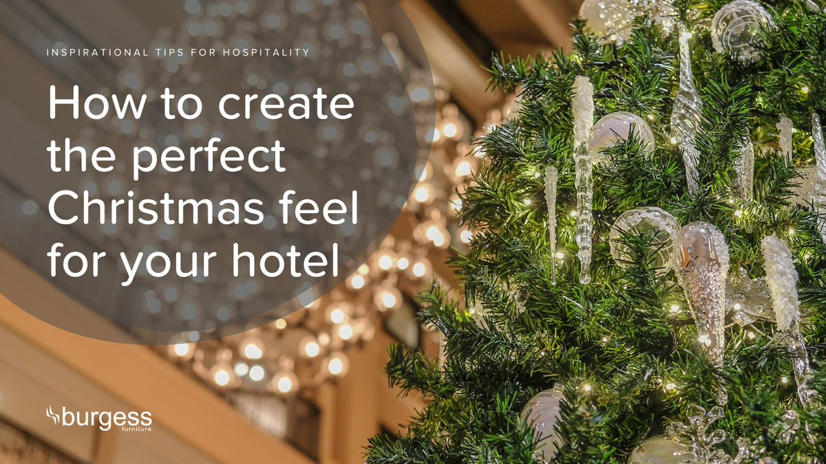 Did you know 15% of people won’t visit a venue if there are no decorations over the festive period? We’ve put together some tips to help maximise your hotel’s appeal this Christmas ow.ly/LRqu50GT8Sc  #ChristmasDecor #Christmas2021 #ChristmasDecorations