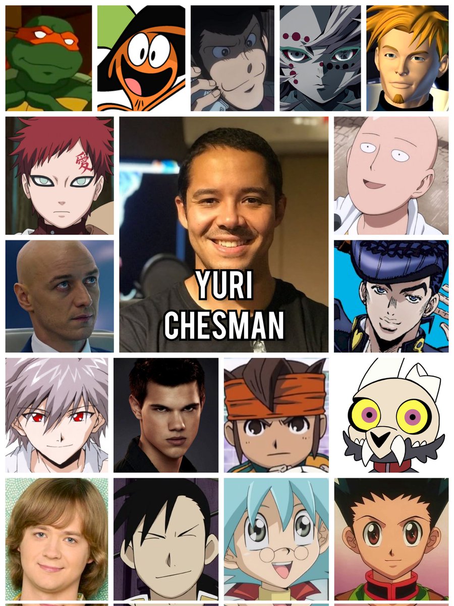 Dubladores BR - YURI CHESMAN (Gon,Gohan ''jovem'' na luta contra o