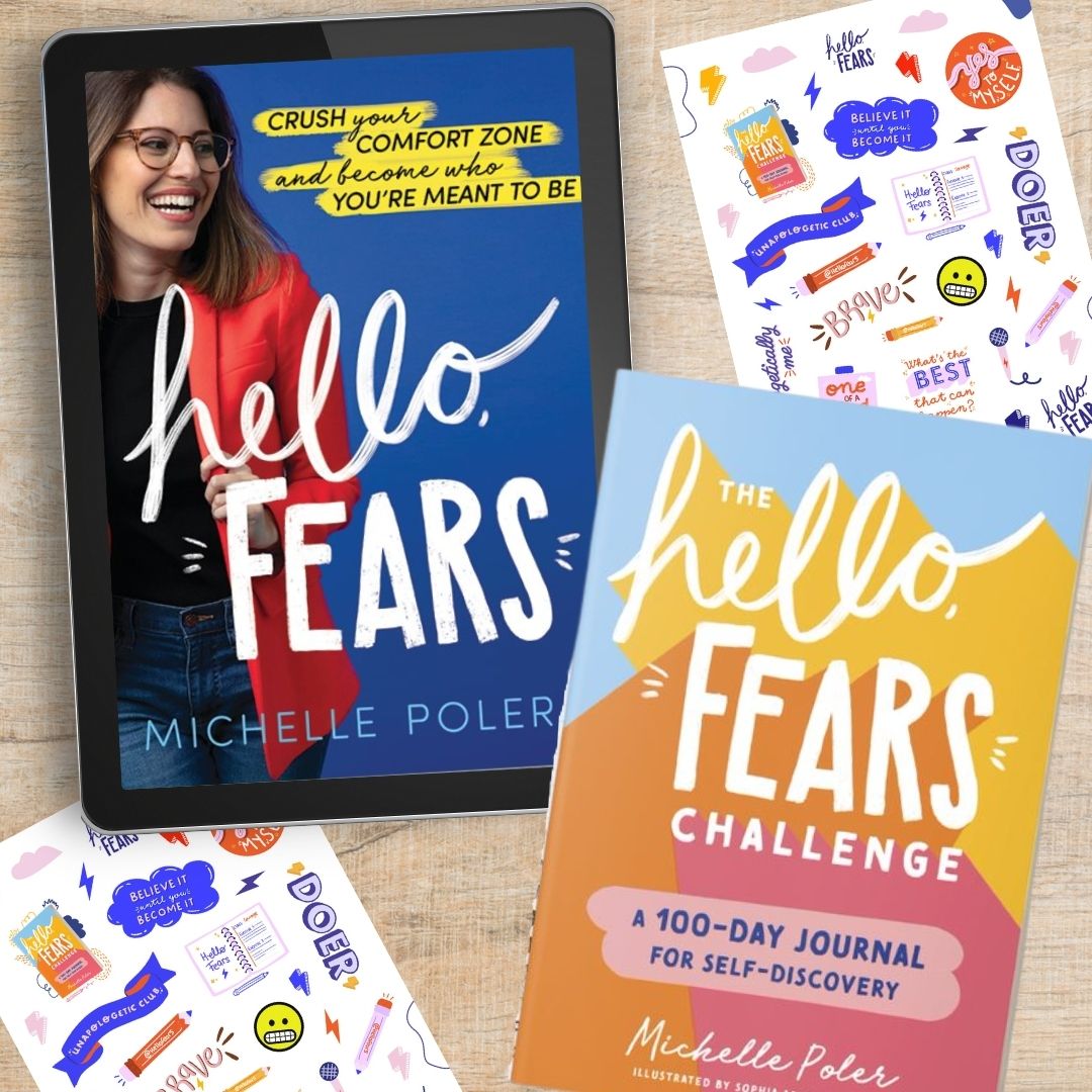 Sourcebooks's tweet image. Download @michellepoler's HELLO, FEARS for $2.99 this week only! And, when you preorder the HELLO, FEARS CHALLENGE get a free sticker sheet with your purchase! @hellofears #hellofears

Read the eBook:
Kindle: amzn.to/3cyLyea

Preorder the journal:
bit.ly/3nFiqYX