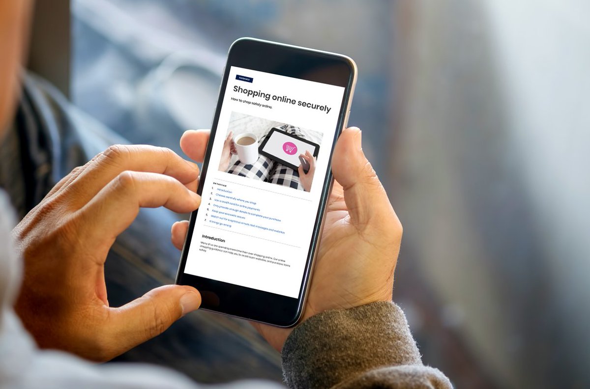 RT <a href="/NCSC/">NCSC UK</a>: As cyber criminals look to take advantage of the annual sales rush this Black Friday, make sure you're shopping online securely!

Keep an eye on our profile this week as we share our tips on how to stay safe online... ncsc.gov.uk/guidance/shopp…

…