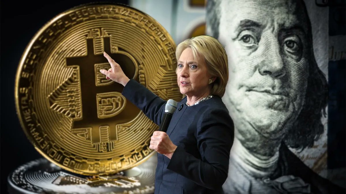 BitcoinPeru's tweet photo. Hillary Clinton alerta que bitcoin podría reemplazar al dólar https://t.co/ROyye9qE9X https://t.co/4NXDeXPU0P
