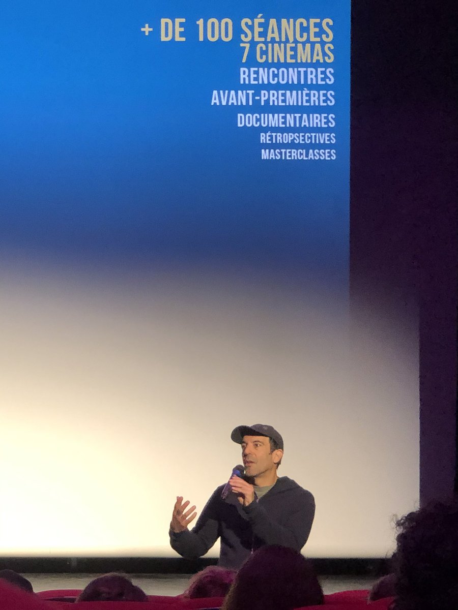 RContensou's tweet photo. « Les jeunes dans les cités se mettent souvent des freins à eux même » déclare le réalisateur François Farvat. #RCC2021 https://t.co/s7swkgTrle
