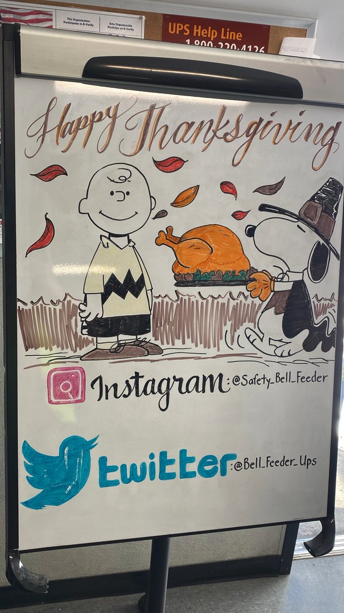 Have a safe and Happy thanksgiving for the feeder safety team and everybody at the Bell hub, stay safe!