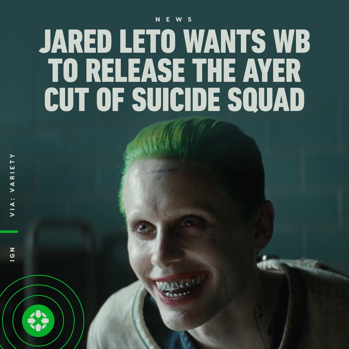 IGN's tweet image. "Why wouldn’t they? I mean, that’s what streaming’s for, right?,” Leto said on the red carpet for the premiere of his upcoming film, House of Gucci.