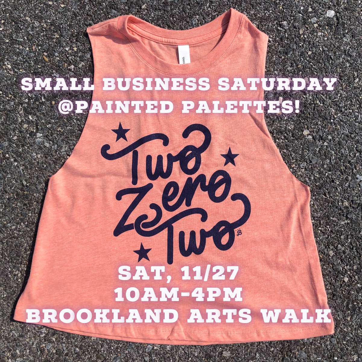 BailiwickCrewDC's tweet image. This Saturday, we’re popping up with our friends @PaintedPalettes for #SmallBusinessSaturday!

Catch us from 10am-4pm at the Painted Palettes studio in the Brookland Arts Walk!

We’ll have some new #TwoZeroTwo gear &amp;amp; some special deals

Plus, free gift w/every purchase! 🎁