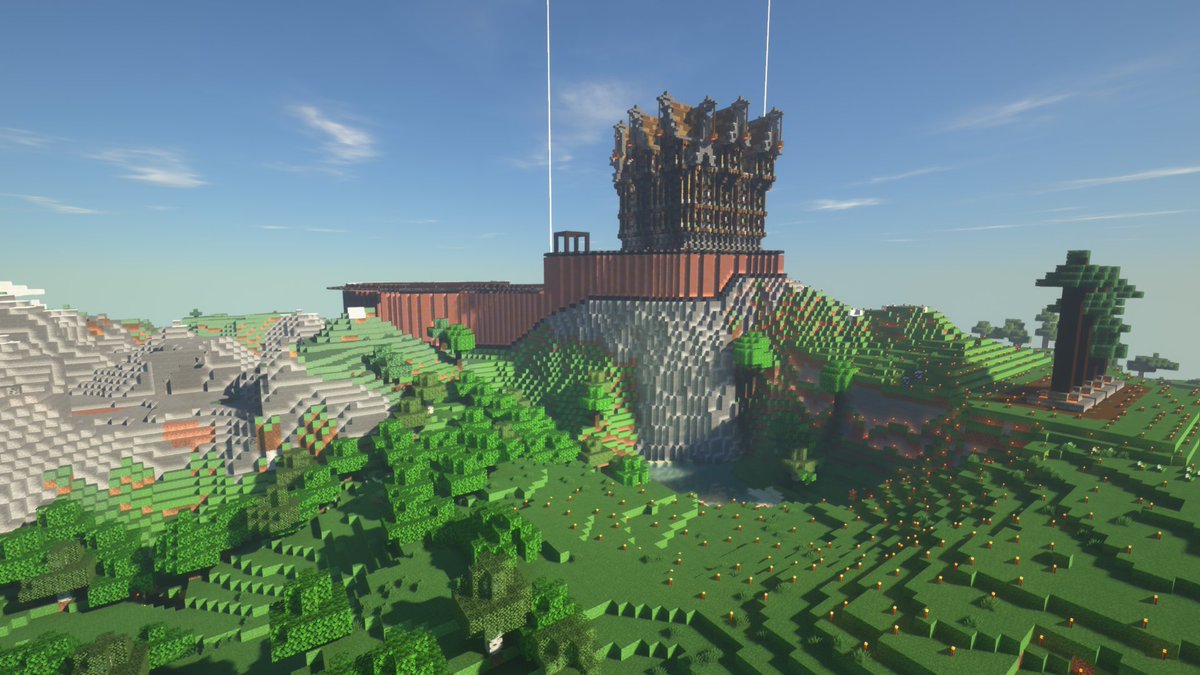 Prokote_01's tweet photo. Another fantasitc stream compleating the  hillside holding up the ice farm then some hide and seek with @frankiegalx @RoyalSig299 and @Givized13 :D
Shout out to @Givized13 and @LtBergstrum for the subs and gifts too!!!
All on @AdultsCraft_SMP #apminecraft #minecraft https://t.co/DpyKCSHhCP