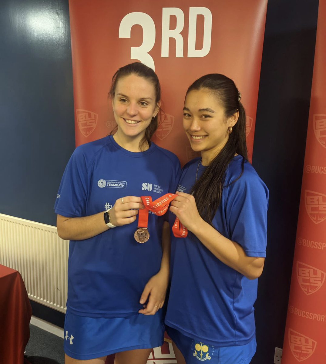 🏆 BUCS Tennis Women's Doubles results 🏆

🥇Noppawan Lertcheewakarn | Annemarie Emme
🥈<a href="/emilyarbuthnott/">Emily Arbuthnott</a> | @georgiew1999
🥉Lauren Armstrong | Freya Davies
🥉@GabrielaKnutso2 | Georgia Gulin

Noppawan has won junior Wimbledon, now she has a #BUCSTennis title 👏 <a href="/BritUniTennis/">British Uni Tennis</a>